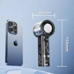 High Speed Cooling Fan X05 - Portable Rechargeable Turbo Fan - 3000mAh Battery - Image 6