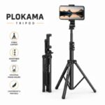 Plokama Portable Adjustable Mobile Tripod with Phone Holder